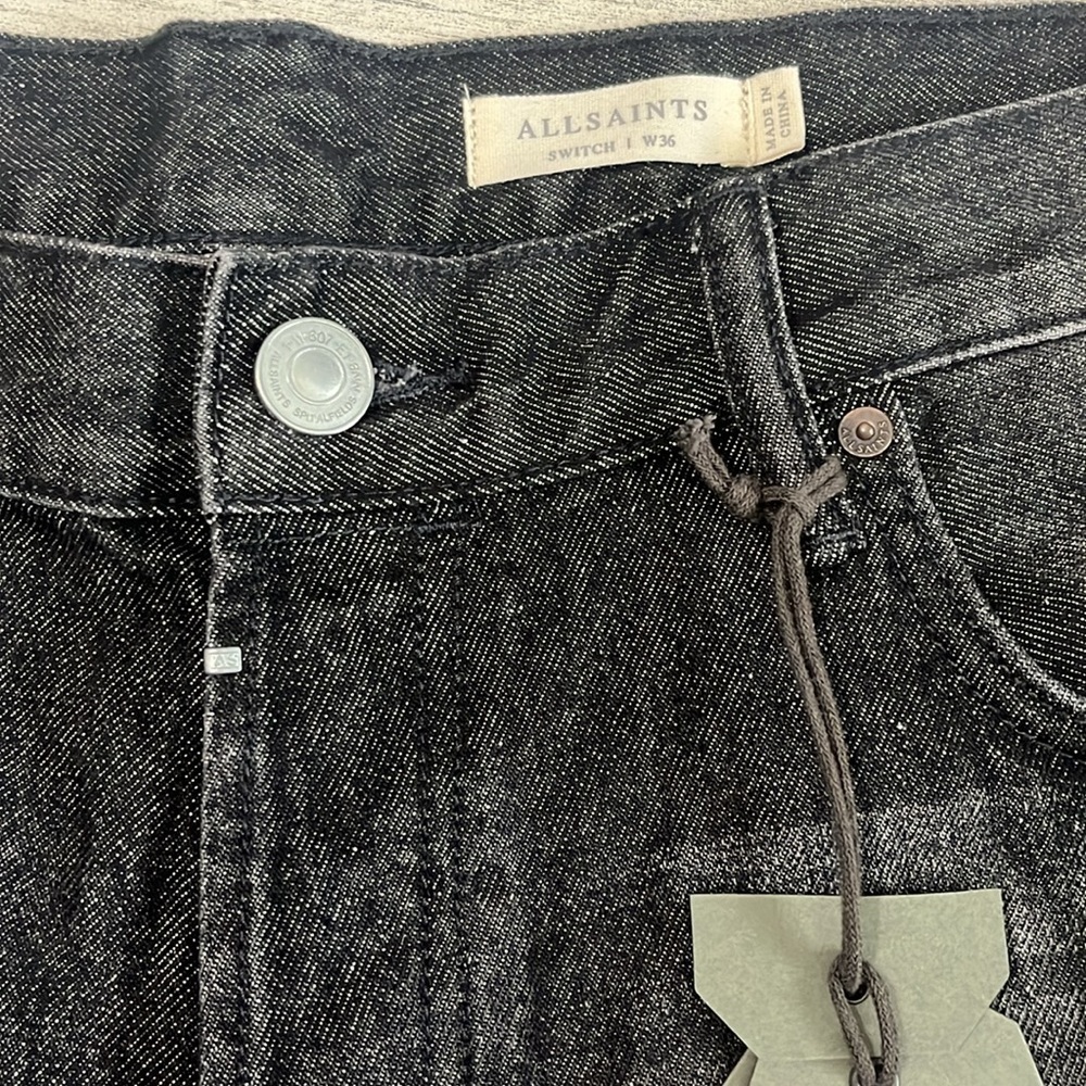 All saints Switch Skinny Short Size 36. NWT - Picture 3 of 10